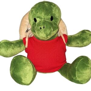 Build A Bear Turtle with Shell Backpack Plush BAB